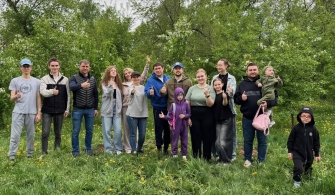 Клуб молодых промышленников озеленил парк «Изумрудный» в Барнауле