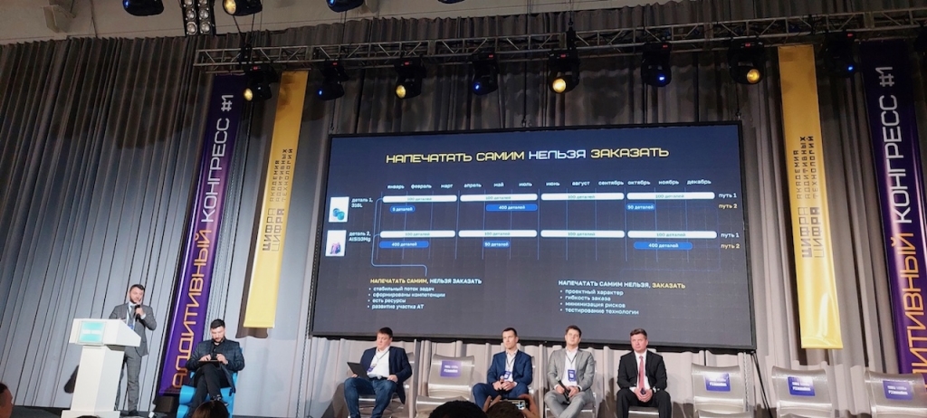 Аддитивный конгресс в Москве: 3D-технологии для промышленности, медицины и космоса