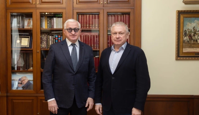 Александр Шохин и Юрий Шамков провели рабочую встречу